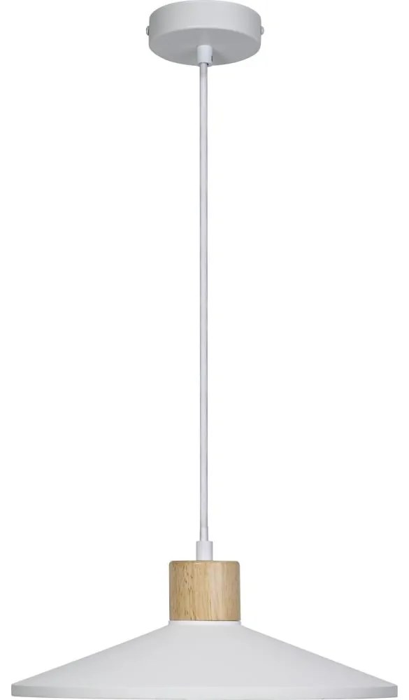 Ledvance - Luster na lanku DECOR PLASTER 1xE27/25W/230V pr. 32 cm sadra biela