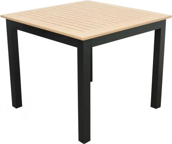 Stôl EXPERT wood antracit 90x90x75 cm - Doppler