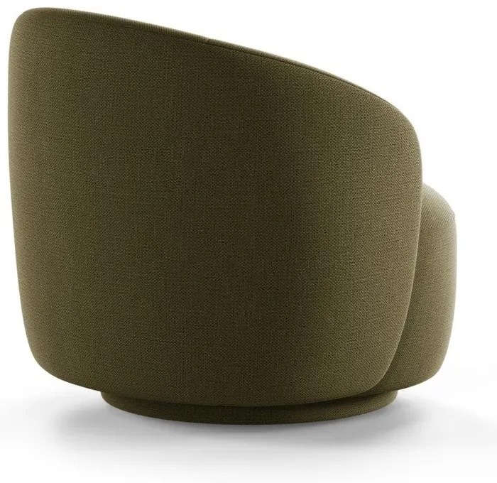 Zelené otočné kreslo Letizia – Micadoni