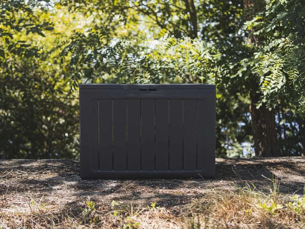 Záhradný box BOARDEBOX 190 l - antracit 78 cm PRMBBL190-S433