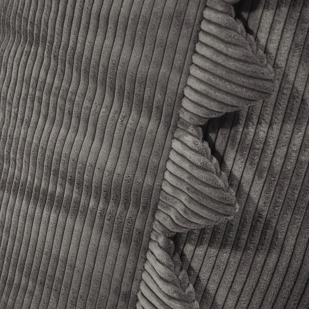 Zelený menčestrový detský sedací vak Snug 80 Dragon – SLOWDOWN