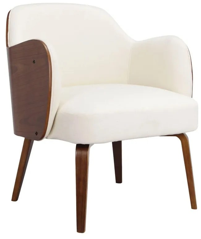 Biele kreslo Haruko - Støraa