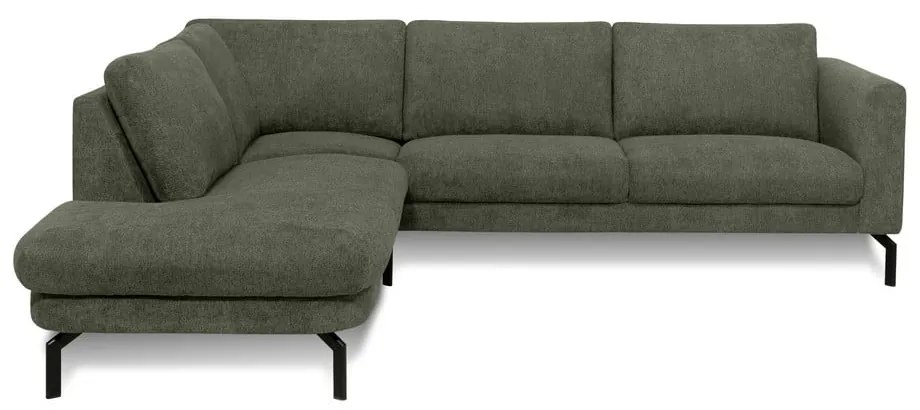 Tmavozelená rohová pohovka (ľavý roh) Gomero – Scandic