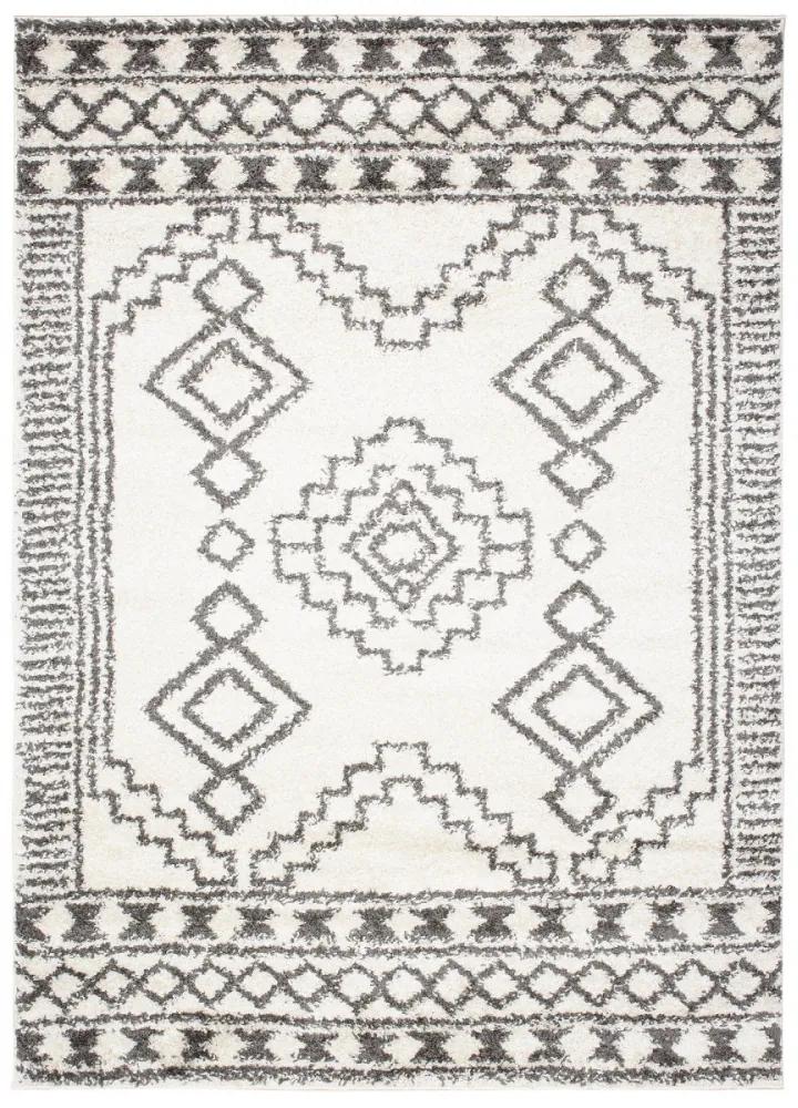 Kusový koberec shaggy Panga krémový 120x170cm