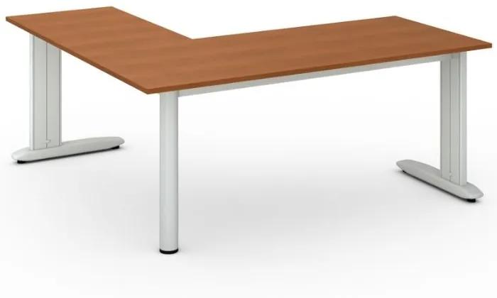 Kancelársky stôl PRIMO FLEXIBLE L 1800 x 1800 mm, čerešňa