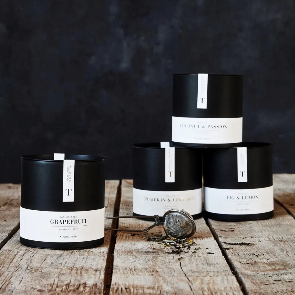 Nicolas Vahé Čierny čaj Earl Grey s príchuťou GRAPEFRUIT