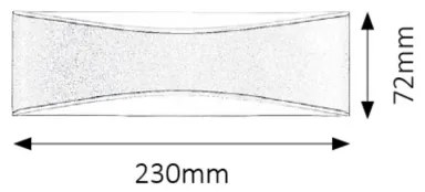 Rabalux 8795 - LED Vonkajšie nástenné svietidlo BIRMINGHAM LED/10W/230V IP65