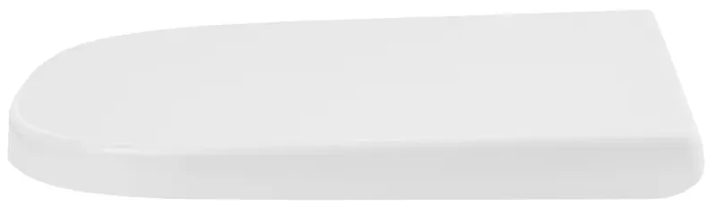 Gamma Lumino, toaletné WC sedátko 445x345mm z PP s pomalým zatváraním, biela, GAM-LUMINO