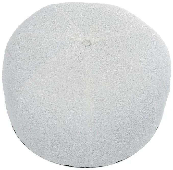 Autronic BONTEC Taburet, sivá, látka bouclé, AK-307 GREY2 Farba: Biela