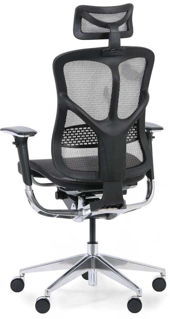 Multifunkčná kancelárska stolička WINSTON AA, sivá