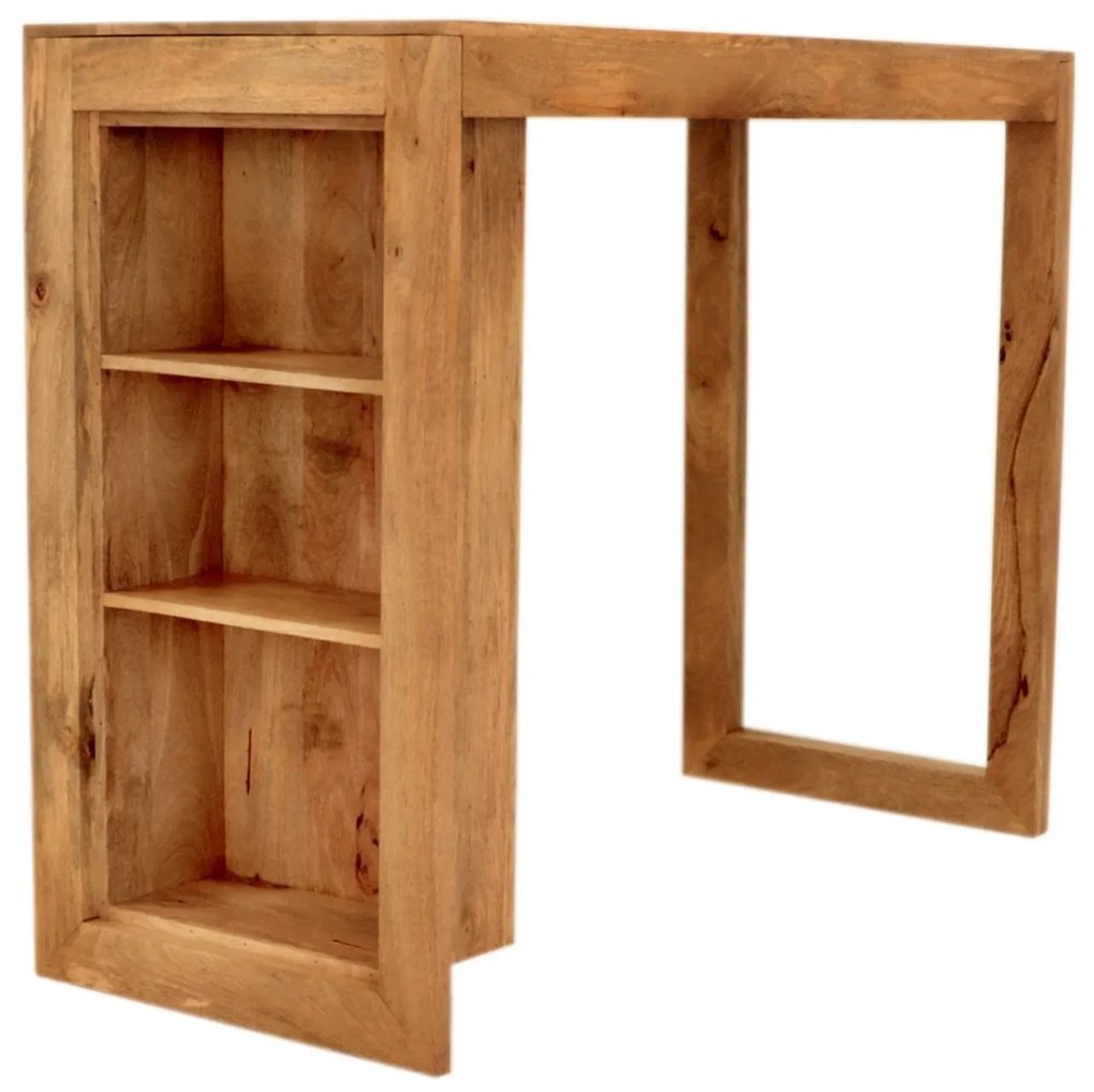 furniture-nabytek.cz - Barový jedálenský stôl z mangového dreva 140x110x60