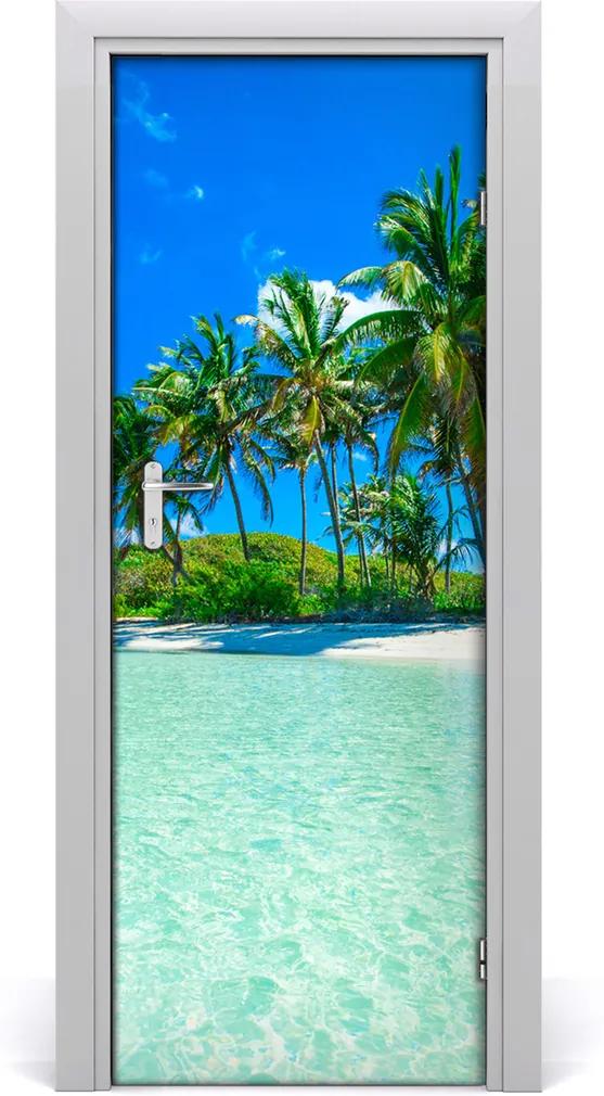 Fototapeta na dveře Tropická pláž