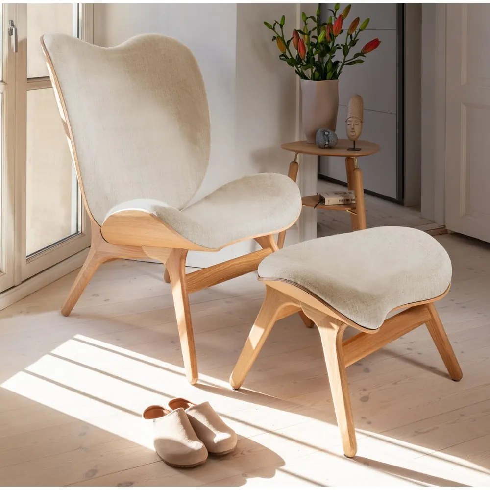 Hnedé kreslo A Conversation Piece – UMAGE