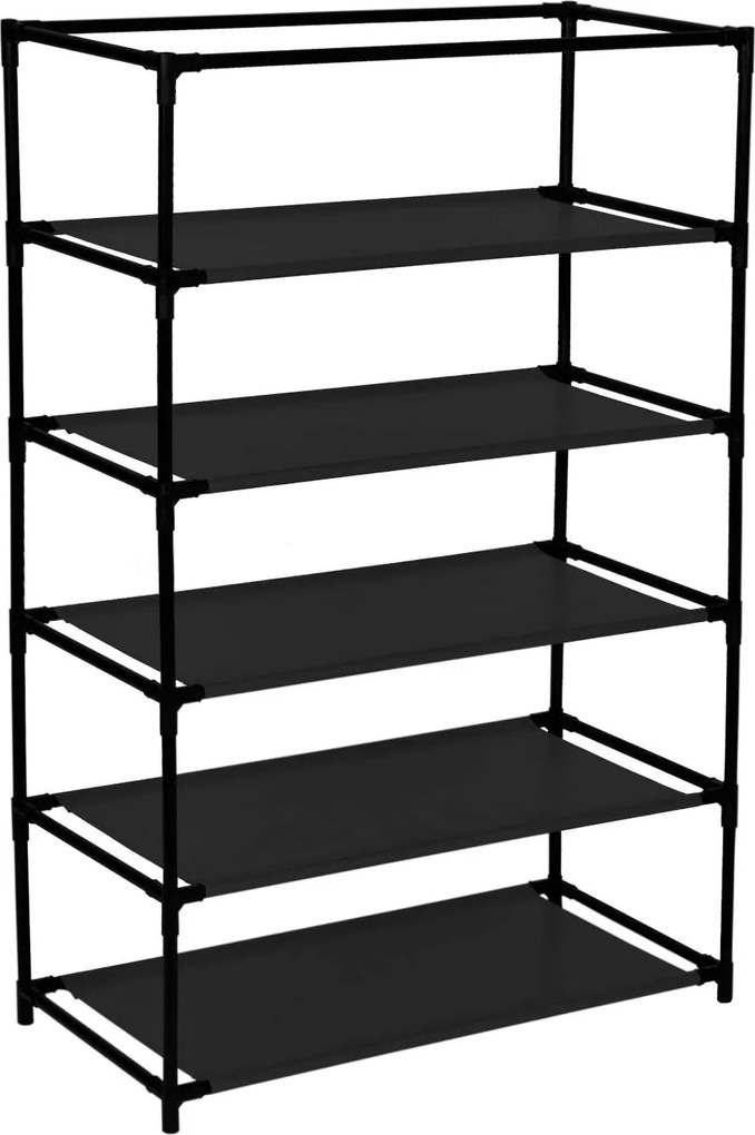 Textilná skriňa MONA - hnedá