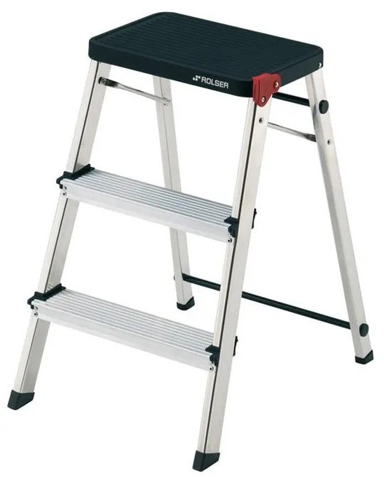 Kovové schodíky 70 cm M3 ALU – Rolser