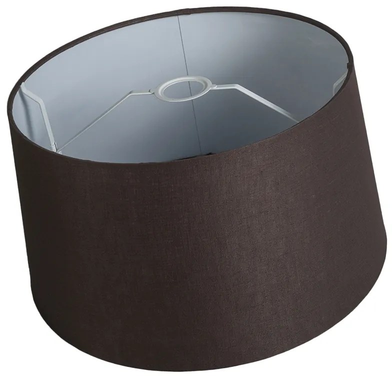 Tienidlo na lampu z ľanu hnedé 45/25
