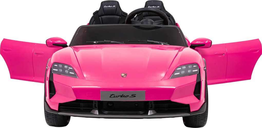 Ramiz Porsche Taycan Turbo S vozidlo Ružová