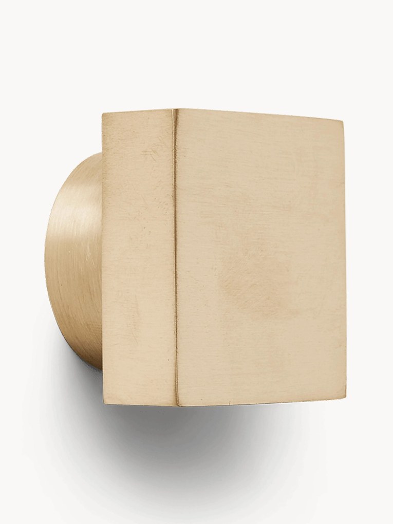 Mosadzný nástenný háčik Square