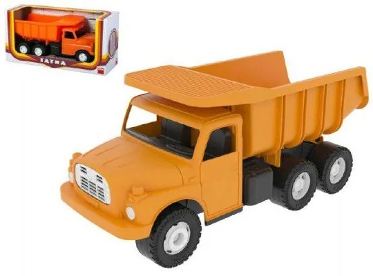 Tatra 1Auto plast 30cm oranžová sklápač v krabici