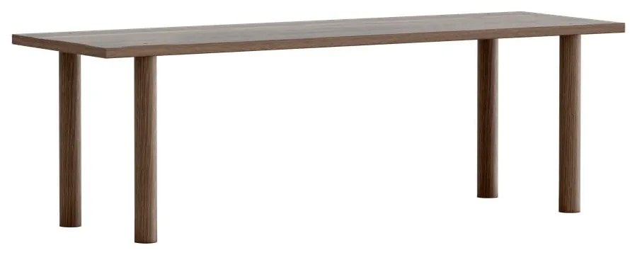 Hnedý komponent - polica v dekore duba 110x35 cm Stories – UMAGE