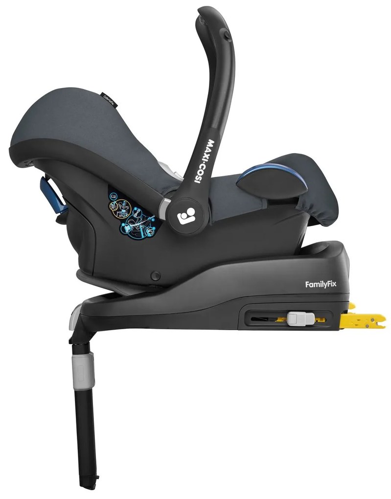 Autosedačka CabrioFix i-Size 0-13kg Essencial Graphit