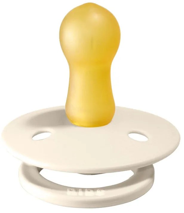 BIBS Colour cumlíky, kaučuk NOČNÉ 2ks - veľkosť 1 - Vanilla Dark Oak