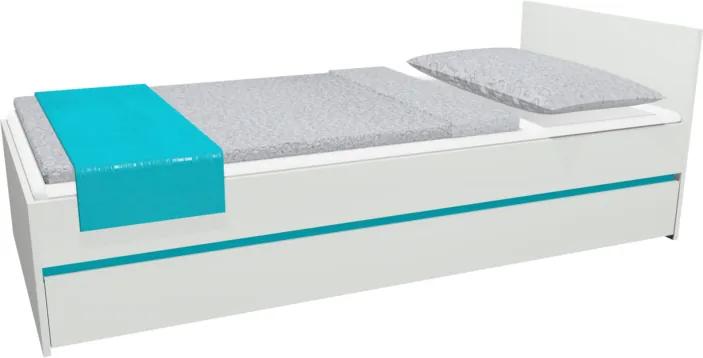 MAXMAX Detská posteľ so zásuvkou - CITY 200x90 cm