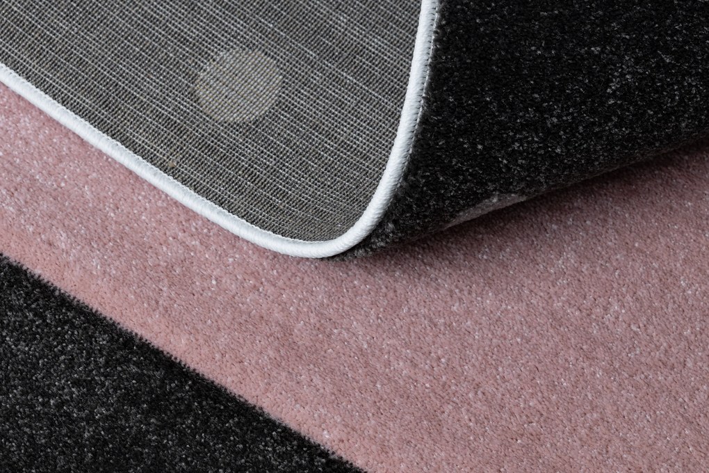 Koberec PETIT SRDIEČKO A HVIEZDY, ružový