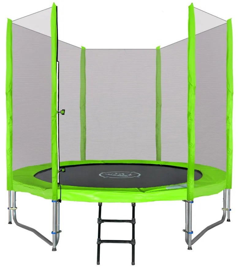 Záhradná trampolína RAMIZ SKY 8FT/244 cm - zelená