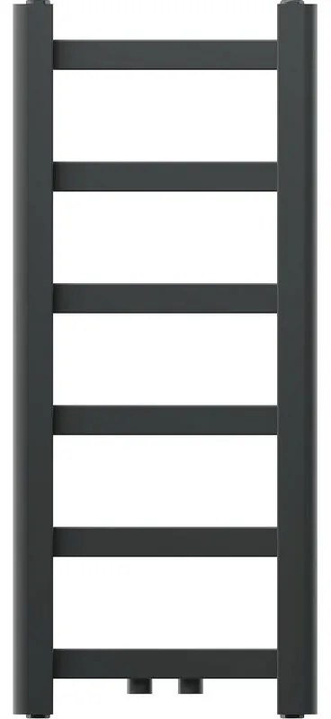 Mexen Bolt, vykurovacie teleso 700 x 300 mm, 141 W, spodné a stredové, antracitová, W126-0700-300-00-66