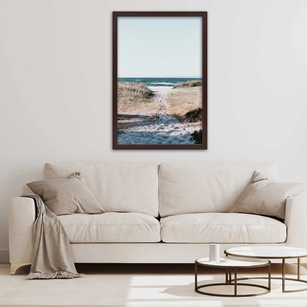 Gario Plagát Ideme na pláž Farba rámu: Bez rámu, Rozmery: 60 x 90 cm