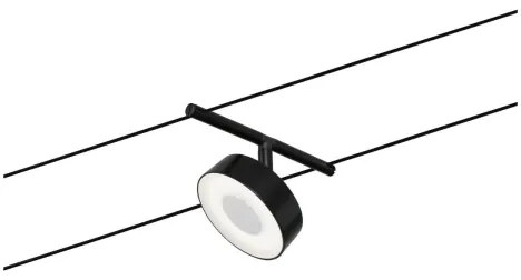 Paulmann 94479 - SADA 5xLED/5W Bodové svietidlo CIRCLE 230V čierna