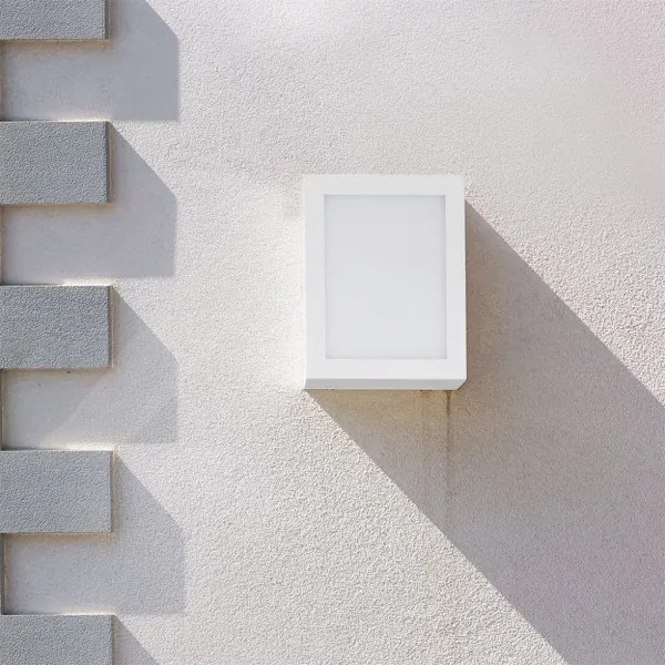 LED Vonkajšie nástenné svietidlo LED/12W/230V IP65 4000K biela