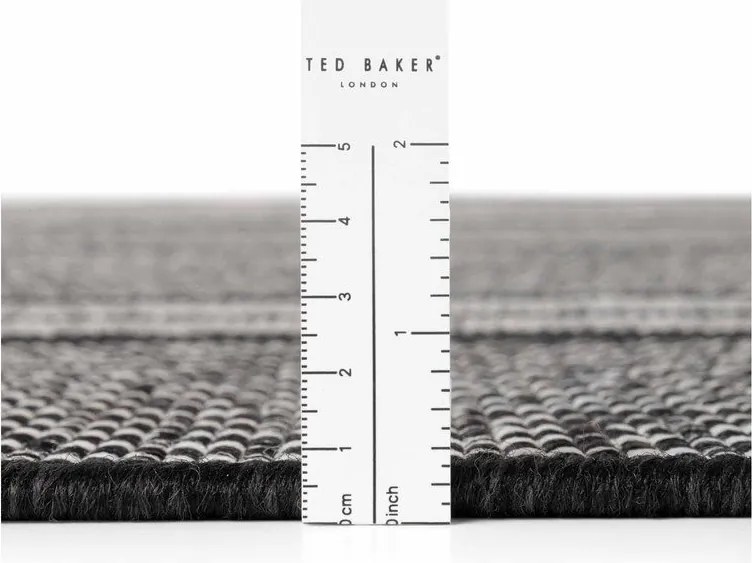 Čierny/krémový vnútorný a vonkajší koberec 120x170 cm Haringey Allington – Ted Baker