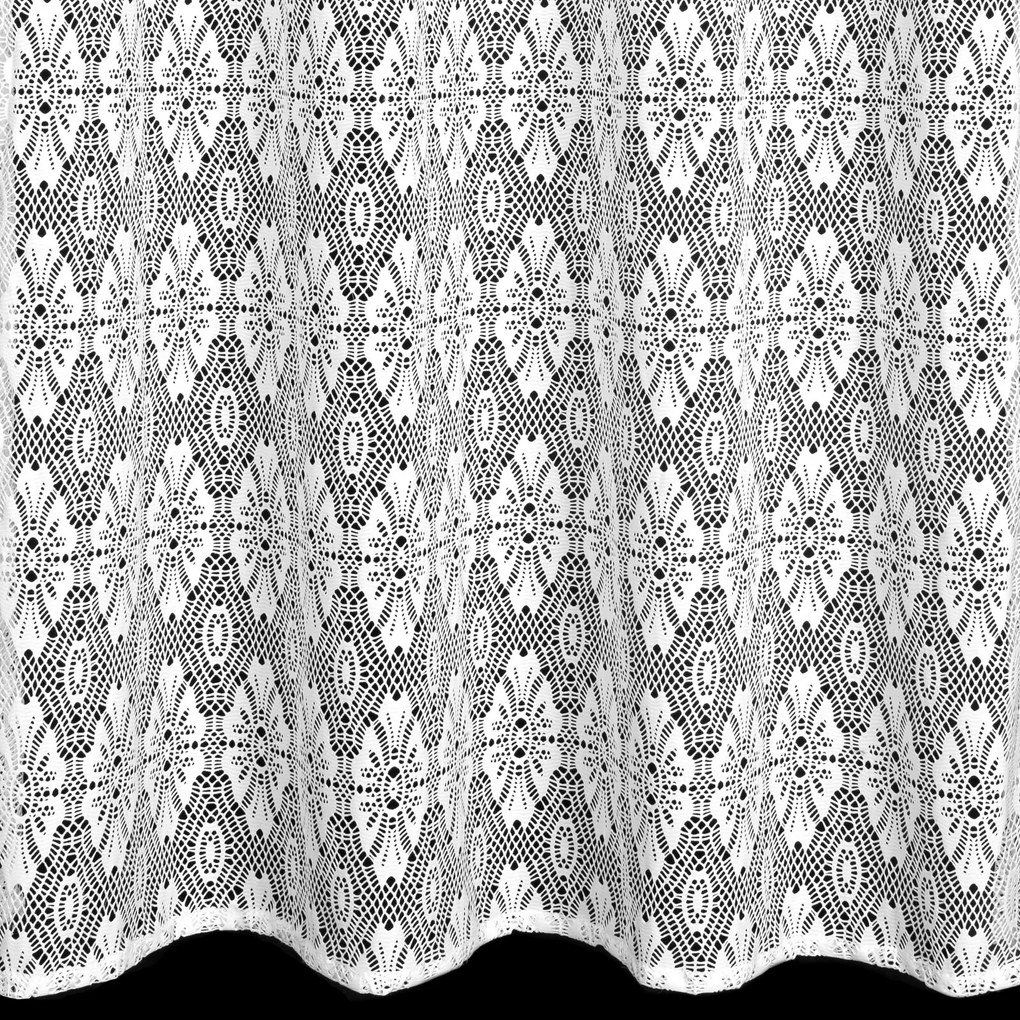 ZÁCLONA NA KRÚŽKOCH IGA 140X250 CM BIELA