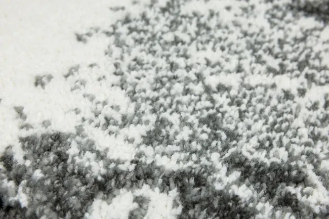 Koberec Lima 9365A biely / čierny