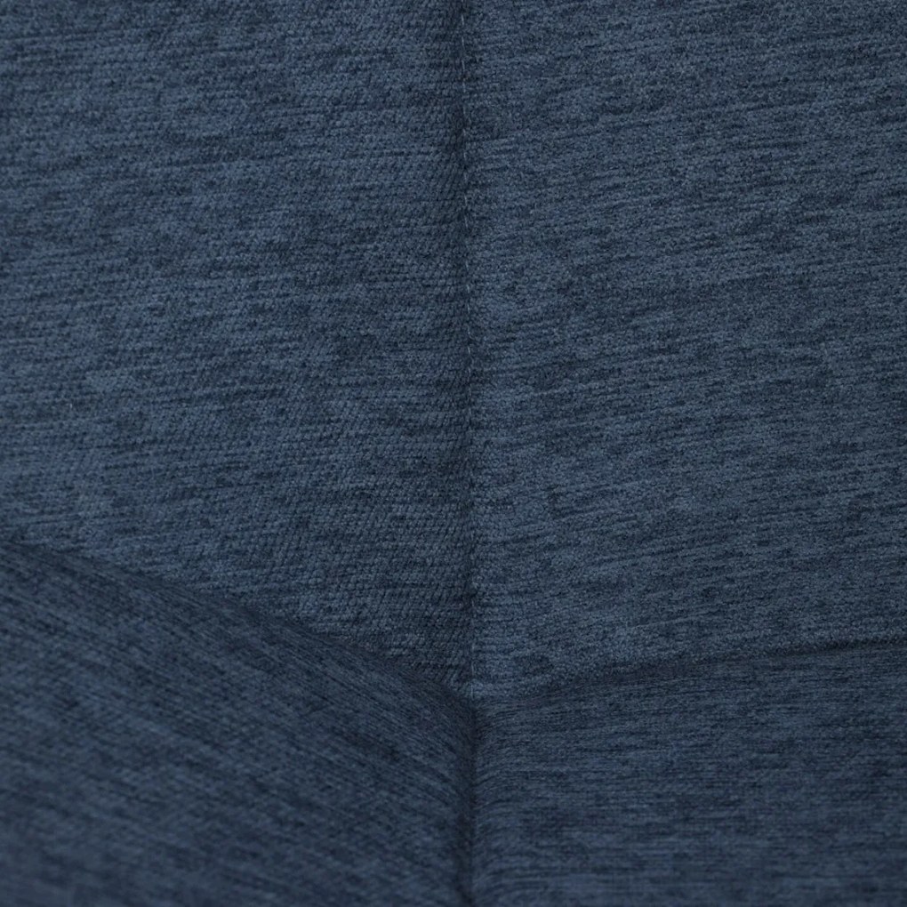 Autronic JEDÁLENSKÁ STOLIČKA - modrá látka - 46 x 91 x 61 cm, textil + kov