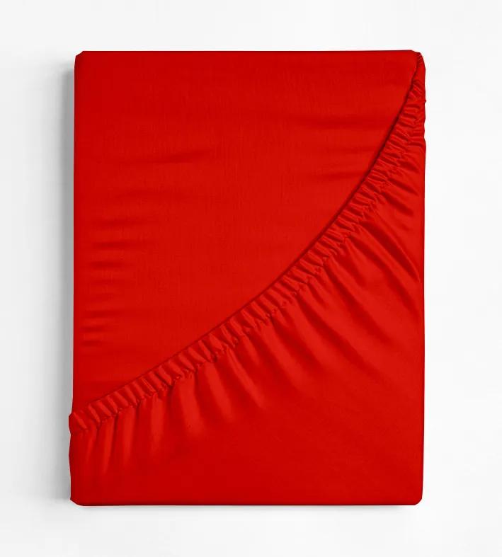 Jersey plachta de Luxe 180x200 cm červená