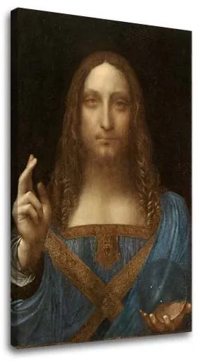Obraz na plátne Leonardo da Vinci - Salvator Mundi | rôzne rozmery