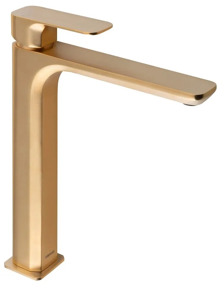 Stojančeková umývadlová batéria v zlatej farbe Spy – Sapho