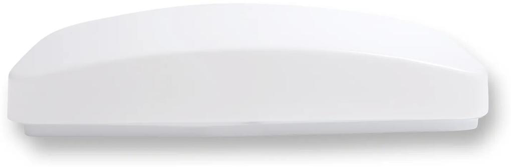 NIPEKO LED prisadená stropnica so senzorom, 18 W, denné biele, 33 cm, štvorcové