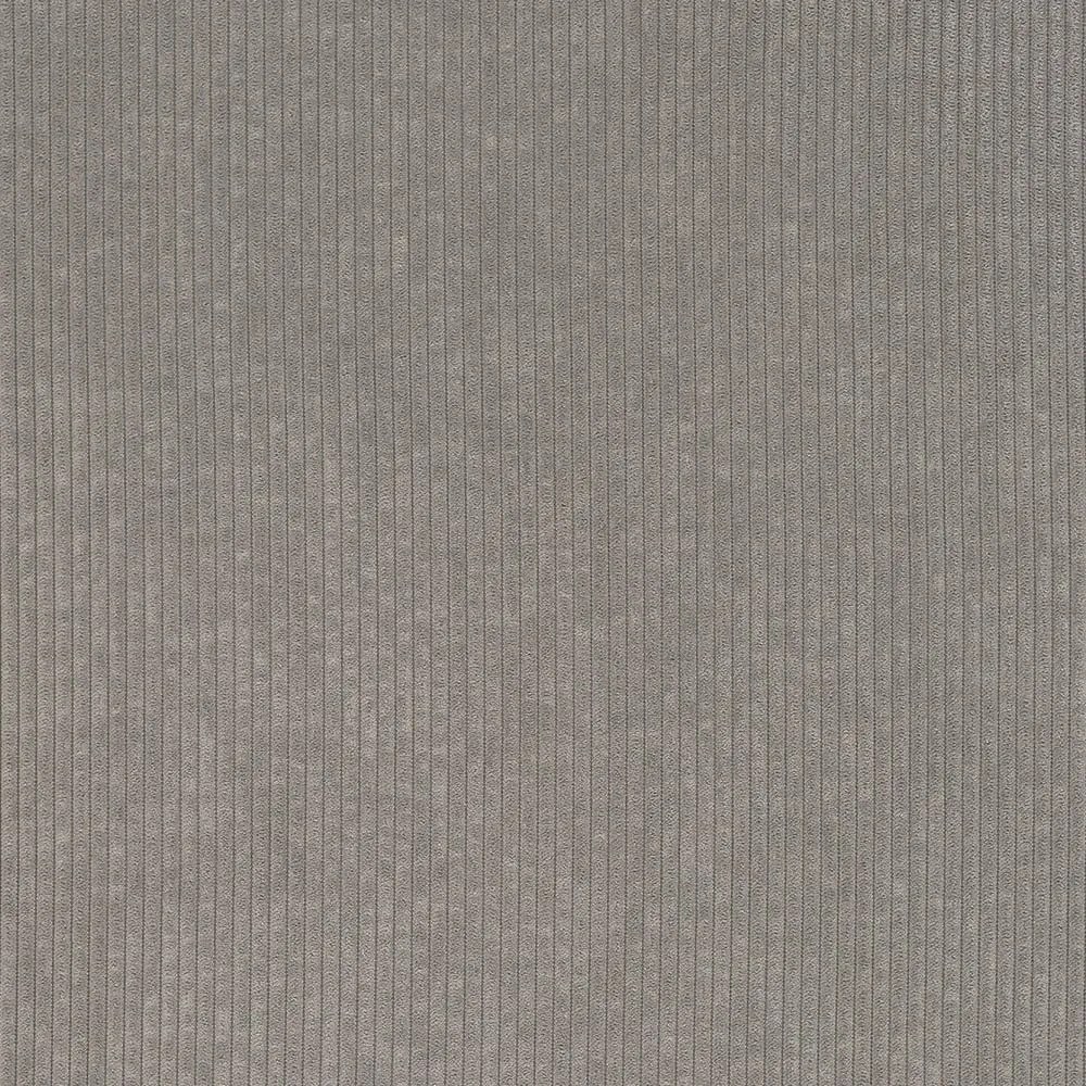 Svetlosivá menčestrová rohová pohovka (pravý roh) Beata – Ropez