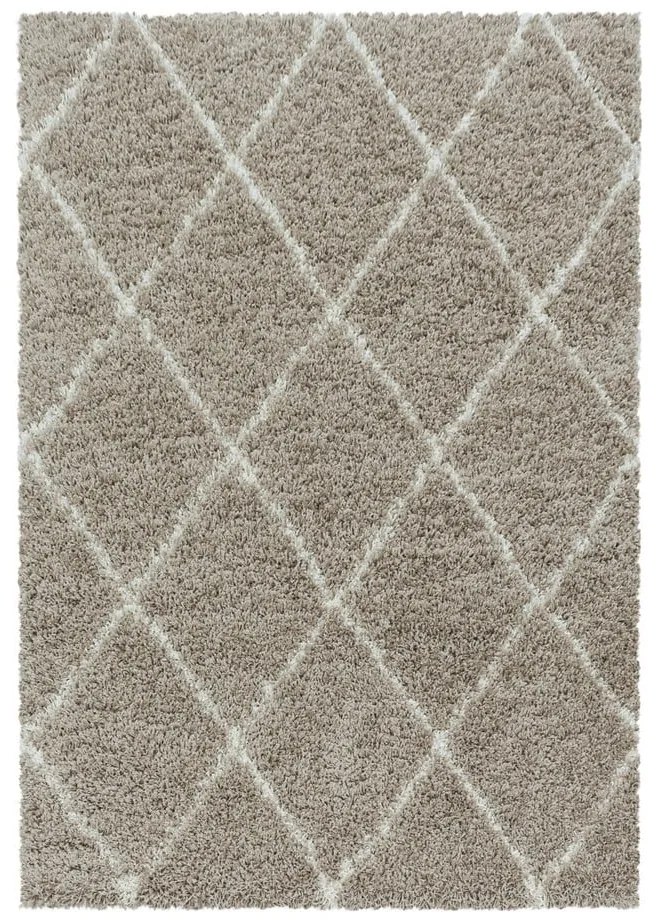Svetlohnedý koberec 60x110 cm Alvor – Ayyildiz Carpets