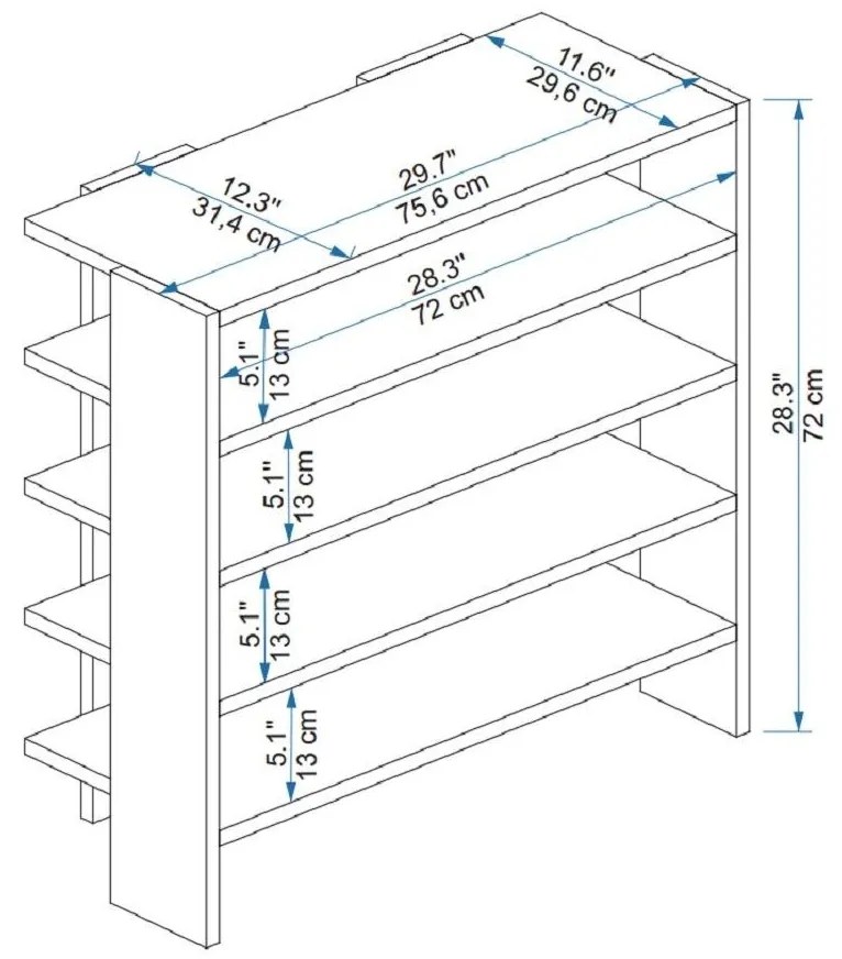 Botník Dasali (borovica atlantická). Akcia -17%. Vlastná spoľahlivá doprava až k Vám domov. 1094554