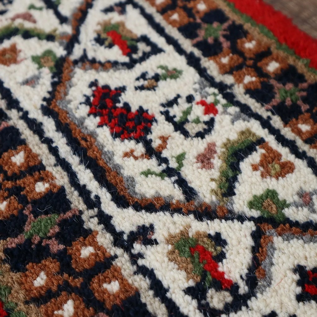 Asra, Kusový ručne tkaný koberec Mir red, 170x240, červená, obývacia izba