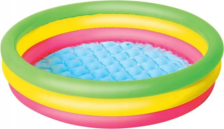 Detský Nafukovací Záhradný Bazén Bestway 102 x 25 cm, Farebný >