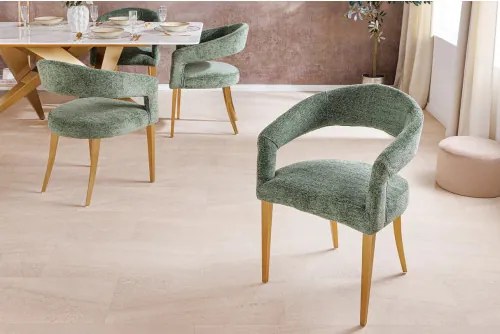 Stolička 45924 Boutique látka Zelená - Komfort-nábytok