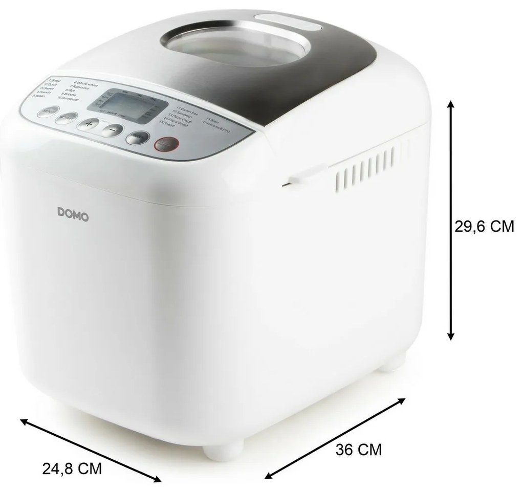 DOMO B3976 domáca pekáreň, biela