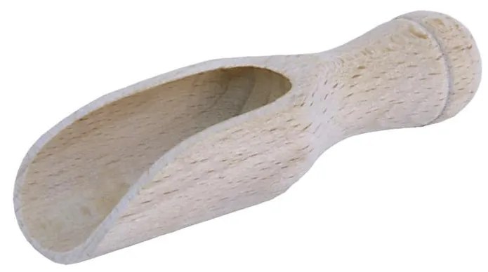 3x Dřevěná naběračka na koření, sada 3ks odměrek BUKOVKA - 9cm