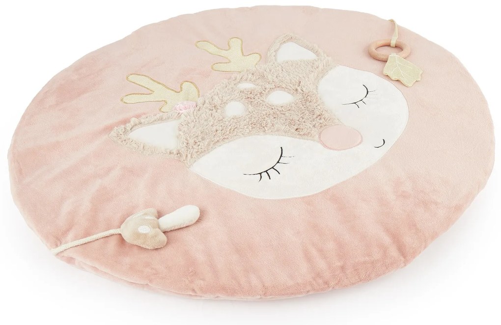 Bieco - Detská hracia deka - jelenček Ella